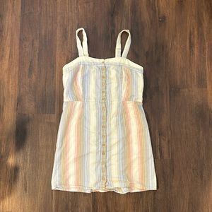 Others Follow - Pastel Stripped Mini Dress